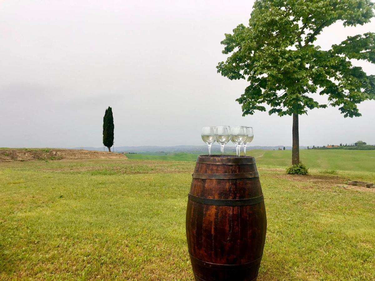 Podere Il Granaio - Crete Senesi - Tuscany 시에나 외부 사진