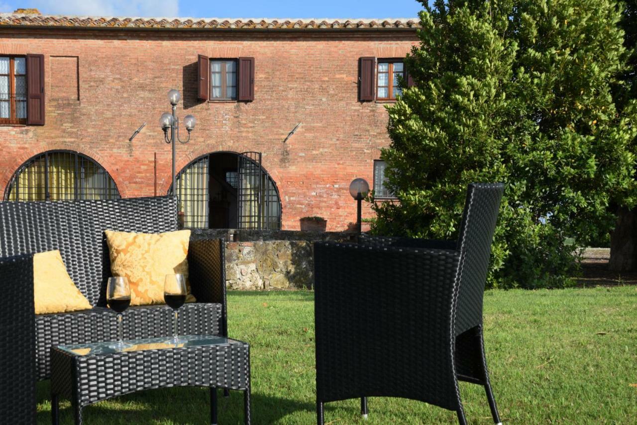 Podere Il Granaio - Crete Senesi - Tuscany 시에나 외부 사진